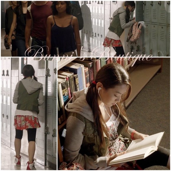 Kira Yukimura's Roxy Floral Print Circle Skirt Teen Wolf - Picture 7 of 7